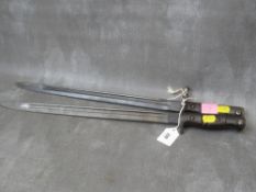 TWO WWI UN BAYONETS, no scabbards (2)