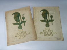 A RARE FIRST LARGE FORMAT EDITION OF THE NAZI ART MAGAZINE DIE KUNST IM DRITTEN REICH, (THE ARTS