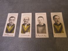 FOUR 1924 WOLVERHAMPTON WANDERERS PLAYERS PAULTON WOLVES & OFFICIALS FOOTBALL TRADE CARDS,
