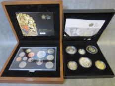 ROYAL MINT 2009 FAMILY SILVER PROOF SET, and a 2009 executive proof set (both sets contain Kew