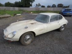 A 1972 JAGUAR SERIES 3, 5.3L E-TYPE CAR, registration number 3 PVT included, approximate mileage