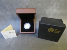 QEII LONDON GOLD PROOF 2010 ONE POUND COIN, in case of issue with COA