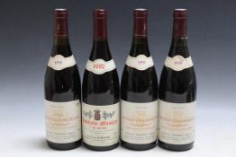 2 BOTTLES OF GEVREY-CHAMBERTIN CHAMPERRIER DOMAINE FRANCOIS PERROT 1999 - IN NECK, together with 1