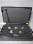 QEII GOLD SOVEREIGN COMPLETE DESIGNS COLLECTION, consisting of : first portrait 1959, second