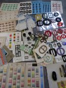 AN EXTENSIVE COLLECTION OF ASSORTED VINTAGE BUCKLES AND CLOTHING ACCESSORIES, to include retro