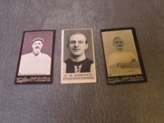 THREE WOLVERHAMPTON WANDERERS FOOTBALL TRADE CARDS, comprising T.Baddelley 2002 Singleton & Cole