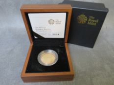QEII ROBERT BURNS 2009 GOLD PROOF TWO POUNDS, in case of issue with COA