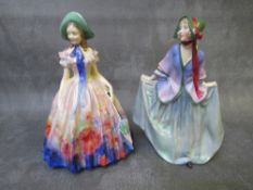 A ROYAL DOULTON 'SWEET ANNE' FIGURINE HN1318, and 'Easter Day' figure, HN2039 (2)