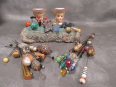 A COLLECTION OF ASSORTED HATPINS, varying sizes, styles and periods, to include Art Deco Lucite