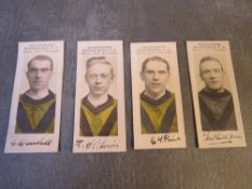 FOUR 1924 WOLVERHAMPTON WANDERERS PLAYERS PAULTON WOLVES & OFFICIALS FOOTBALL TRADE CARDS,