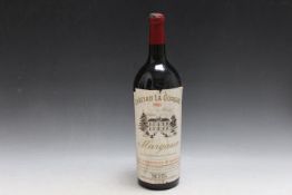 A MAGNUM BOTTLING OF CHATEAU LA GURGUE MARGAUX 1988, mid to low neck