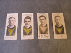 FOUR 1924 WOLVERHAMPTON WANDERERS PLAYERS PAULTON WOLVES & OFFICIALS FOOTBALL TRADE CARDS,