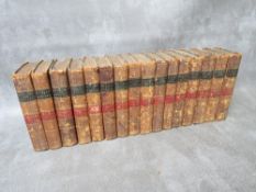 HUME DAVID - THE HSTORY OF ENGLAND (MIXED EDITIONS, 16 volumes, gilt bordered spines (16)