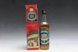 1 VINTAGE BOTTLE OF BLAIR ATHOL 8 YEARS OLD WHISKY, in original gift box