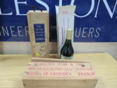 2 BOTTLES OF MARC EGRAPPE D'ARBOIS, together with 1 bottle of Taylor's vintage port 1984 (3)