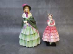 A ROYAL DOULTON 'MASIE' FIGURINE HN1619, and 'A Victorian Lady' figure HN1452 (2) S/D