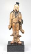 Unsterblicher mit Schwert- Soapstone 17. Jh.