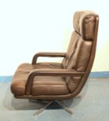 Walther Knoll: Lounge Chair mit Ottoman 