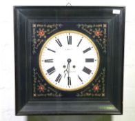 Große französische Rahmenuhr, Wanduhr