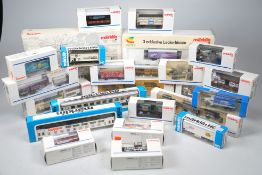 Grosse Sammlung 22 Märklin Waggons viel 
