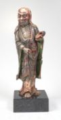 Eremit mit einem Schuh - Soapstone China 17./18. Jh.