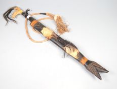 Mandau Dayak Kopfgeldjägerschwert, Borneo/Malaysia