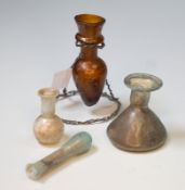 4 Salbenfläschchen/Uguarien, östl. Mittelmeergebiet