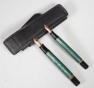2 Pelikan Kolbenfüller M 405 und M 1000