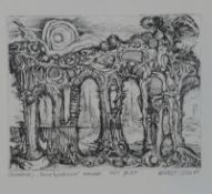 Stuwe, Albert: Kleine Brückenruine, 1987