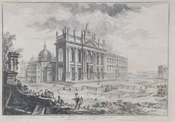 Piranesi, Giovann Battista: Veduta di San Giovanni in Laterano