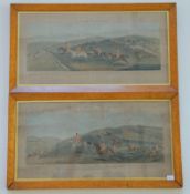 2 jagdliche Stiche von C. Hunt (nach Davis)
