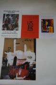 4 signierte Austellungsplakate A.R. Penck u.a.