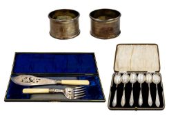 A selection of silver.