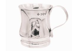 A Victorian silver christening mug Horace Woodward & Co Ltd.