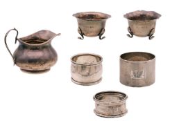 A selection of silver.