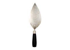 A George V silver presentation trowel with Plymouth provenance.