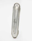 An Edwardian silver single cigar case by Deakin & Francis.