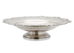A George VI silver-footed bowl.