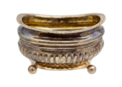 A George III silver sucrier by Alice & George Burrows II.