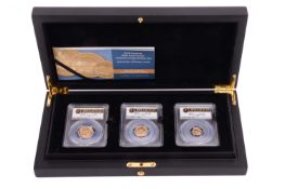 A 2020 Dunkirk 80th Anniversary gold sovereign deluxe set in presentation case.