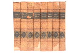 Burke (Edmund) The Works of the Rt. Honourable Edmund Burke, 8 volumes, London 1823, Thomas McLean, 