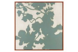 Isabel Bigelow (b. 1966) American, 'Lattice - Green', signed and dated 2002 verso, oil on panel, 56 