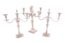 A Walker & Hall silver plated 