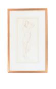 Michael Rizzello (1926-2004), Standing female nude, signed and dated in pencil 'Rizzello '79' (lower
