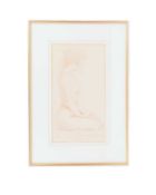 Roy Petley (b. 1950), 'Nude II', signed 'Roy Petley (lower right) dated '85' (lower left), red chalk