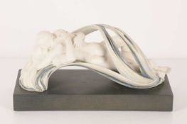 Lladro: Amor Et Desirerium, or Love and Desire (1018013), matte porcelain sculpture, measuring 17cm.