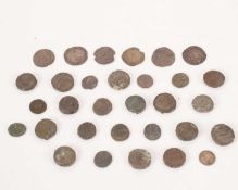 A small collection of hammered silver coins, comprising Italy, Naples, Ferdinand I, Coronato, c. 148