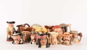 Royal Doulton: a large collection of character jugs comprising, The Snake Charmer (D6912) limited ed