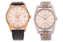 A Meyer Lifetime mechanical watch and an Excellent mechanical watch.The Meyer Lifetime features an a