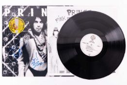 Prince: A signed 'Dirty Mind' LP, (Warner Bros WB 56 862), with 'Love God 88' signature in purple in